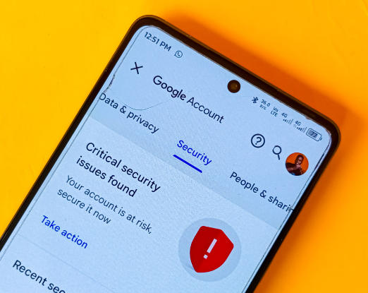 How to increase the security of gmail on android
